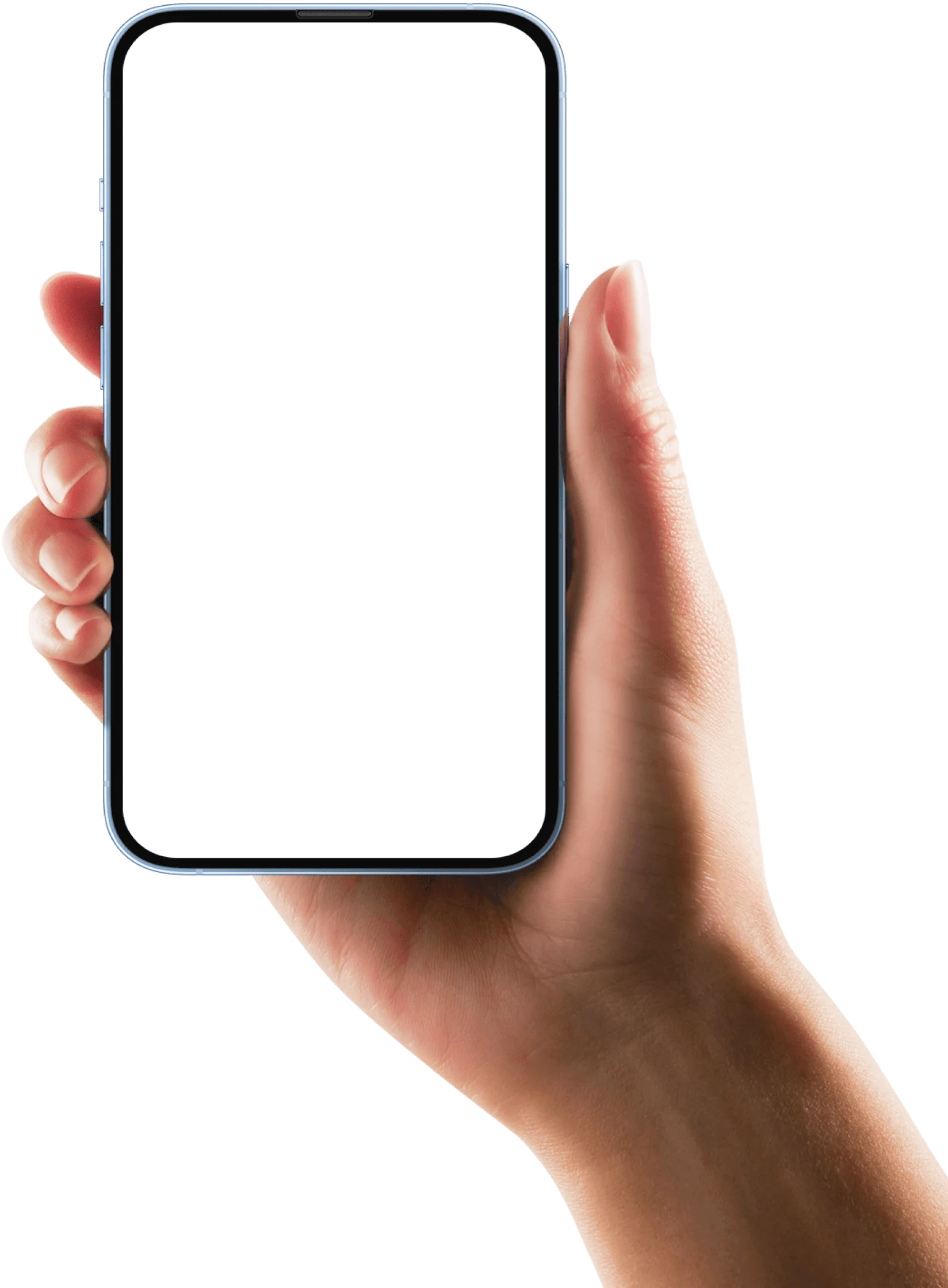 Phone displaying Yap app